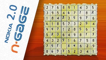 DChoc Cafe Sudoku Demo Gameplay (N-Gage 2.0)