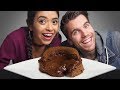 BAKING A CAKE WITHOUT A RECIPE | Chocolate Lava Cake Challenge