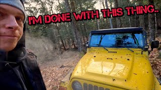 Broke The Jeep TJ Again But This Time It Wasn't My Driving