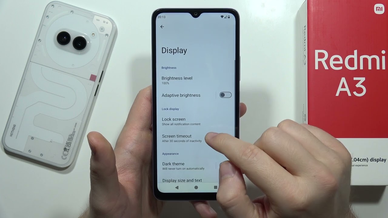 How to Turn ON Dark Theme on Redmi A3 - Enable Night Theme