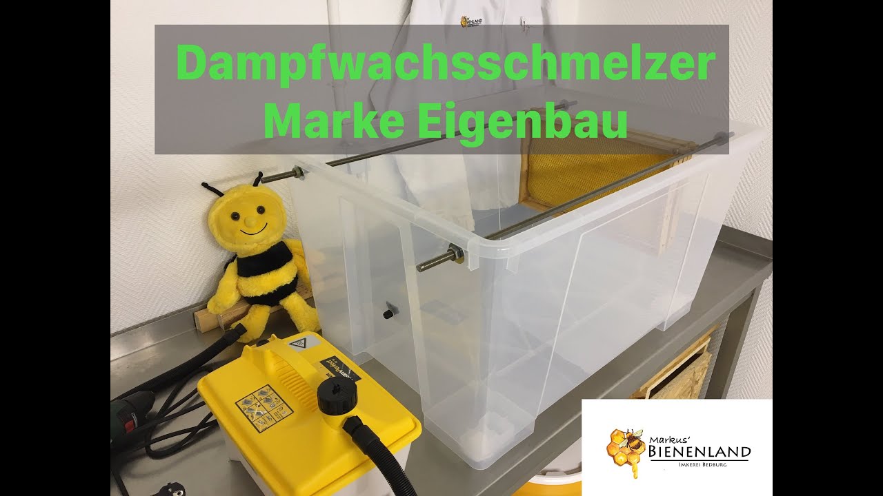 Imkern mit Markus; Dampfwachsschmelzer selber bauen