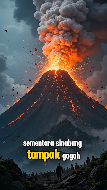kisah gunung sinabung vs gunung sibayak #fypシ゚viral #ceritarakyat #ceritainspiratif #asalmula #kisah