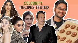 TESTING *CRAZY* CELEBRITY RECIPES 😱 PRIYANKA CHOPRA, GIGI HADID, SONAM KAPOOR & MORE