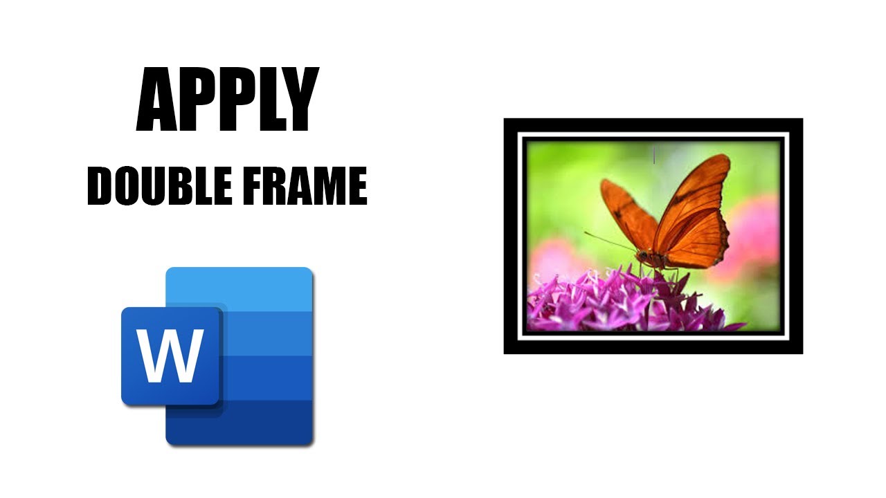 How To Apply Double Frame Black Picture Style In Word YouTube how-to-apply-double-frame-black-picture-style-in-word-youtube