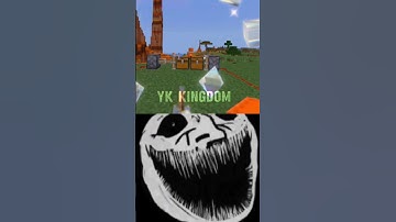 Minecraft Logic (troll face)|| #minecraft #shorts #trollface #troll #logic #short #memes