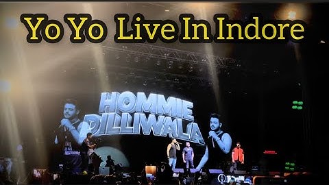 Yo Yo Honey Singh | Hommie Diliwale I New Song Live In I| IT INDORE ||Fluxus 2023|| @YoYoHoneySingh
