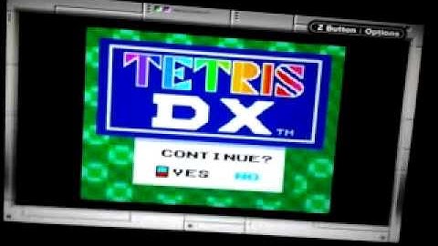 Tetris DX on Old gameboy colour game :)