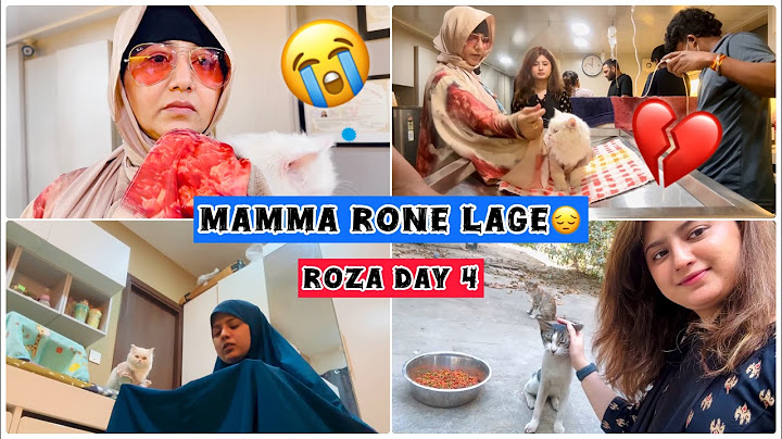 Mamma rone lage😭🥺 4th roza vlog | Arishfa khan