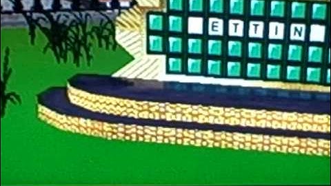 Wheel Of Fortune 2nd Edition PS1 Game 4 Part 2