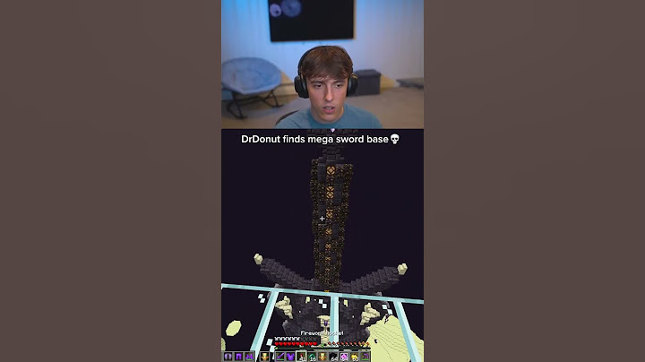 Players Built a HUGE Sword on Donut SMP
