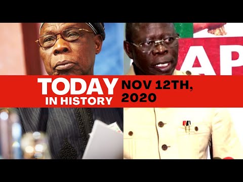 Today In History - November 12Th