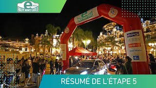 E-Rallye Monte-Carlo 2023 - Résumé Etape 5