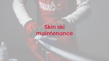 Skin ski cleaner and impregnation | Swix School