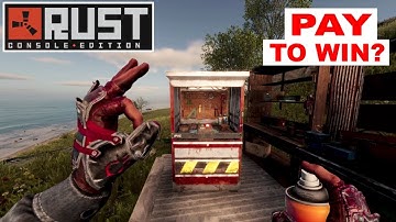 ℝ𝕌𝕊𝕋 ℂ𝕆ℕ𝕊𝕆𝕃𝔼- 1st Tool Cupboard Skin Review! Is It PAY TO WIN?