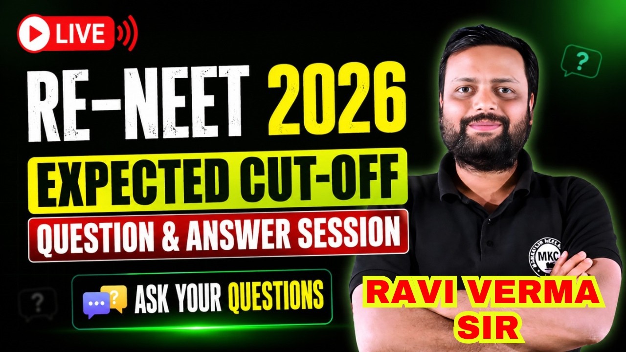 RE-NEET 2026 Expected Cut-Off Analysis LIVE | Ask Anything About Counselling & Rank #cutoff #mbbs