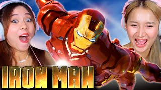 Asian Girls React Iron Man First Time Watch