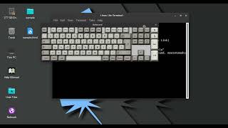 Open onboard onscreen keyboard from Linux terminal