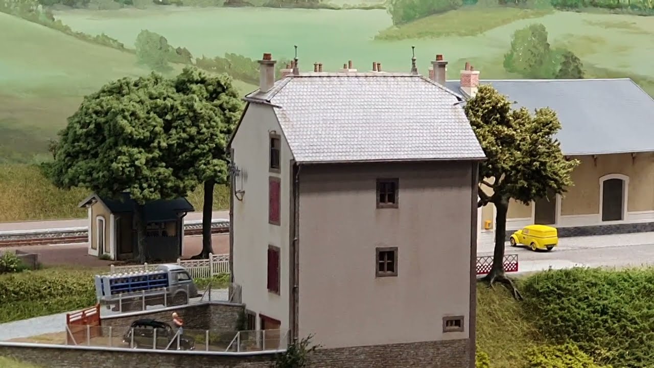 Trains miniatures - Meursault 2025 - extraits réseaux