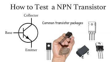How to check NPN transistors
