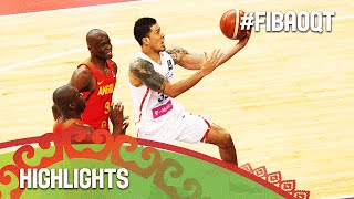 Puerto Rico v Angola - Highlights - 2016 FIBA Olympic Qualifying Tournament