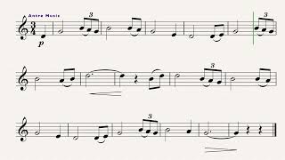 Amazing Grace- Easy Flute Sheet Music