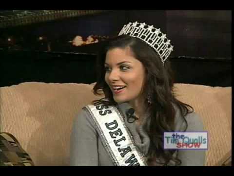 Miss Delaware Nicole Bosso and Miss Teen Delaware USA Holly Shively Tim Qualls Show 11-21-07