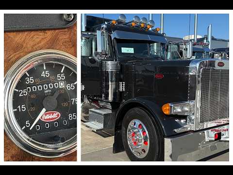 2002 ピータービルト 379　カスタム(ブラック/フレームス) 2002 Peterbilt 379 by Stretch Customs: A zero-miles 'time capsule