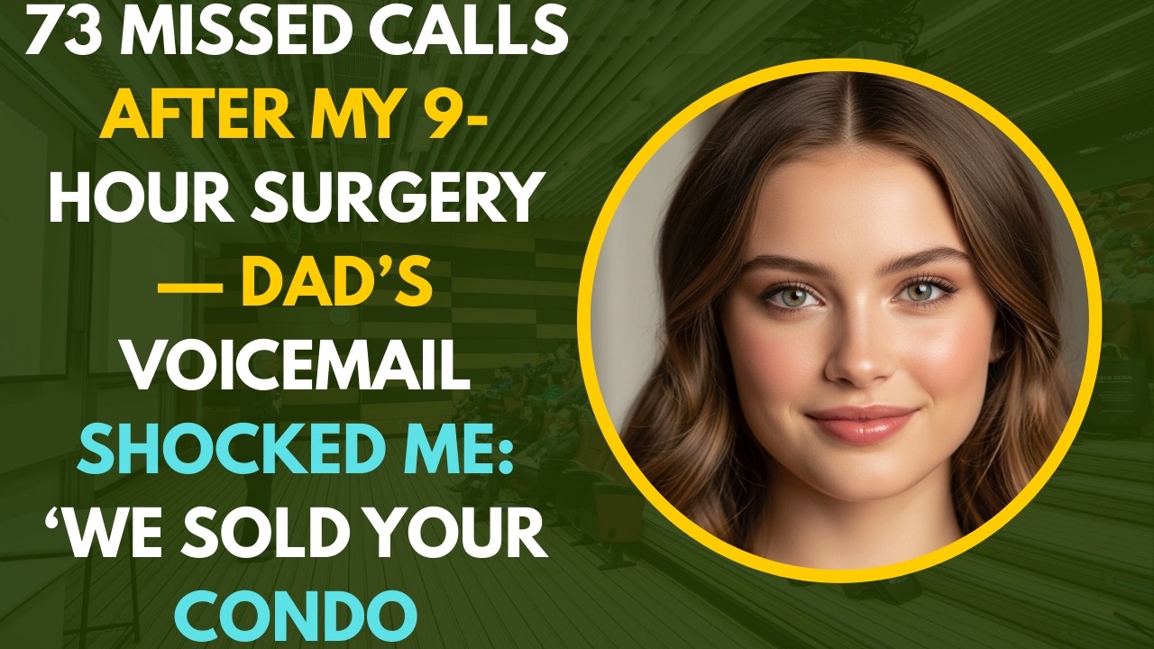 «73 пропущенных звонка после моей 9-часовой операции — автоответчик отца меня шокировал: „Мы прод...