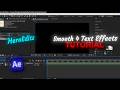 4 Smooth Text Effects I After Effects Tutorial | HeroTutorialz