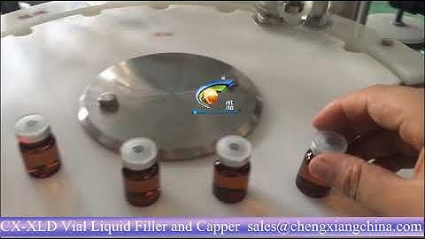 CX-XLD 5ML vial liquid filling machine