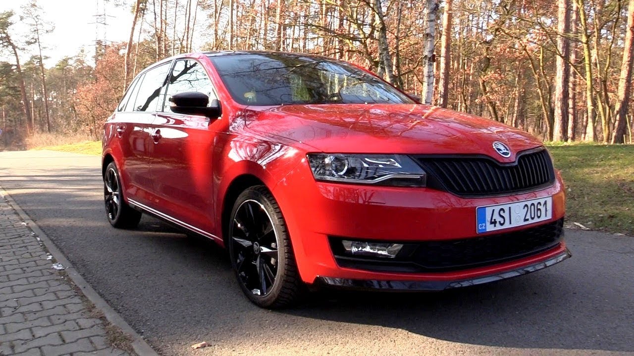 New 2018 Škoda Rapid Spaceback  Walkaround exterior, interior