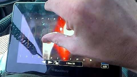 Clip of MorphWiz-Play on my BlackBerry PlayBook