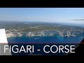 VL3: Décollage de Figari (Corse) et survol des magnifiques côtes ouest de l'Ile de Beauté.