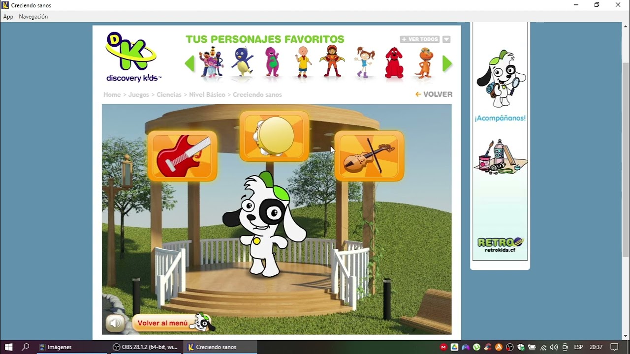 Discovery Kids Juegos: Hábitos y Nutrición