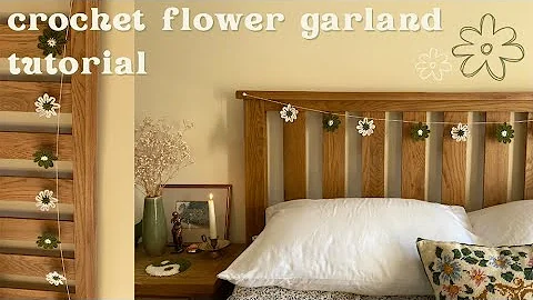 Easy DIY: Crochet a Flower Garland