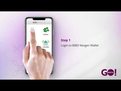 BIBD NEXGEN Wallet - How To Set Personal QR