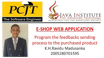 Web Project Task 36| 1st Year | Semester 01 | Java Institute | Ravidu Madusankaday