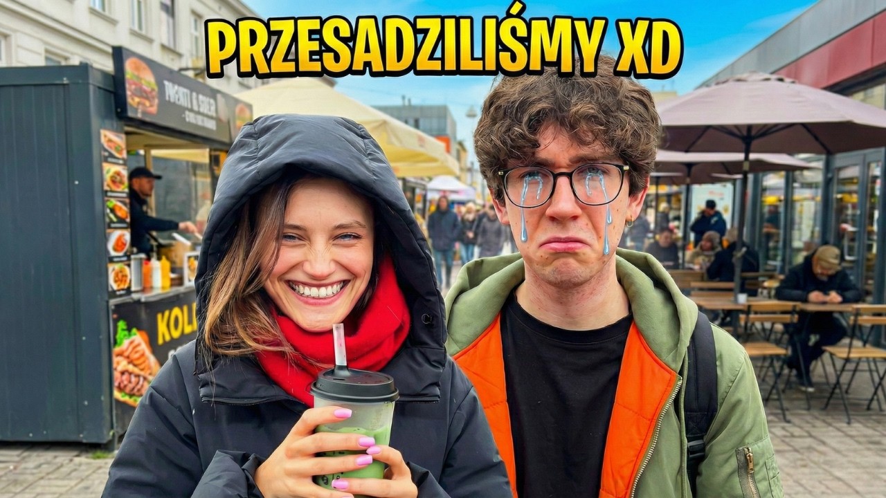 Test jedzenia na Marywilskiej *PRZESADZILIŚMY XD*