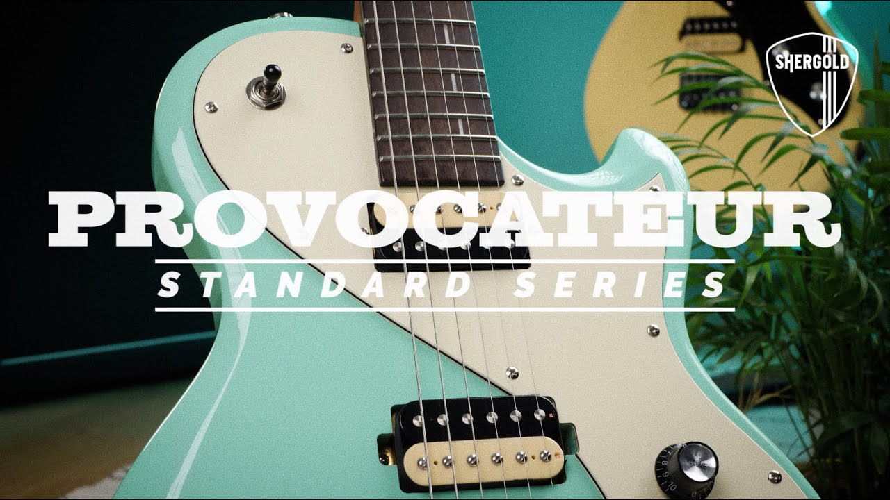 Shergold Guitars | Provocateur Standard Series | Tone Demonstration