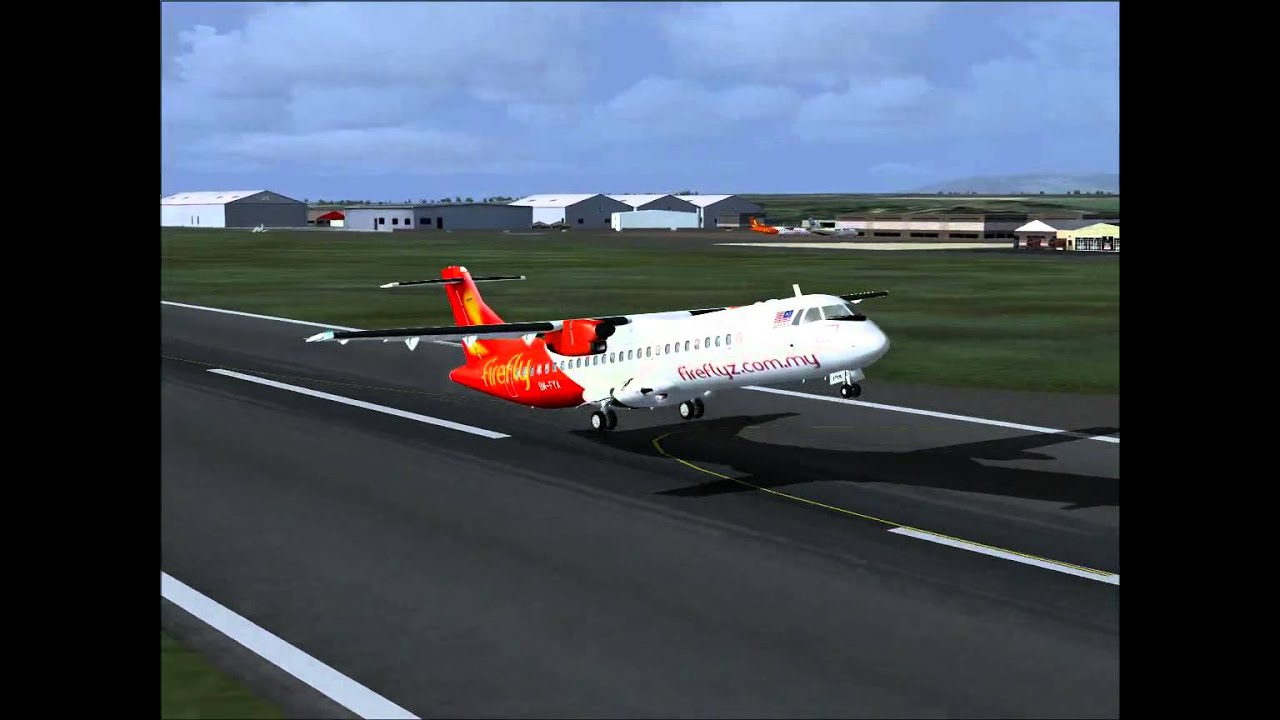 FSX ATR72-500 FIREFLY TAKEOFF AT SUBANG AIRPORT - YouTube