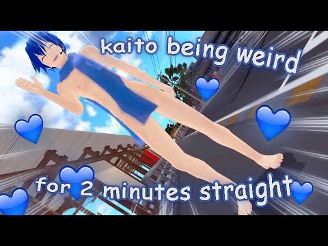 kaito being weird for 2 minutes straight