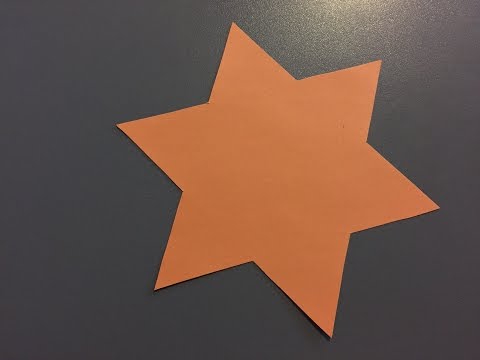 Comment Dessiner Une Etoile à 6 Branches How To Draw A Star With 6 Branch