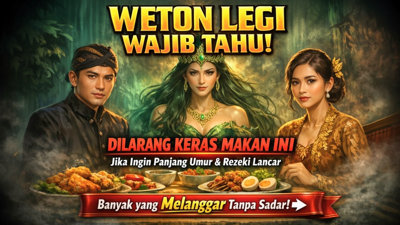 WETON LEGI WAJIB TAHU❗ DILARANG KERAS MAKAN INI JIKA INGIN PANJANG UMUR & REZEKI MENGALIR DERAS❗