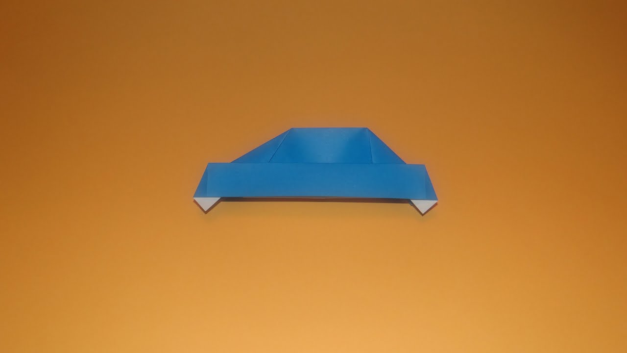 How To Make An Origami Car 01 - YouTube
