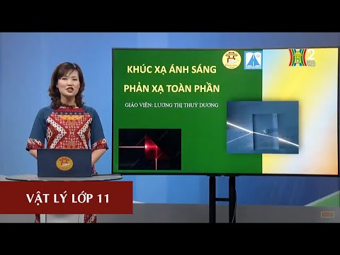MÔN VẬT LÝ - LỚP 11 | KHÚC XẠ ÁNH SÁNG - PHẢN XẠ TOÀN PHẦN| 16H30 NGÀY 17.04.2020 | HANOITV