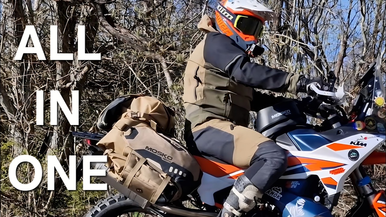 Mosko Moto Reckless 80 - THE All In One ADV Motorcycle Luggage