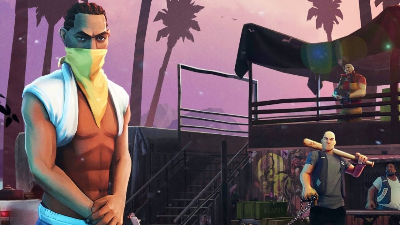 Gangstar and police attack 