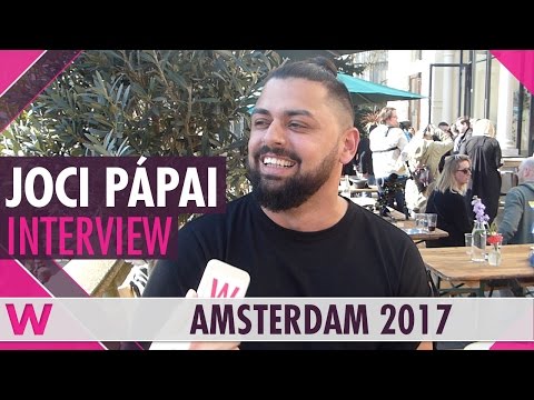 Joci Pápai (Hungary 2017) Interview | Eurovision in Concert 2017