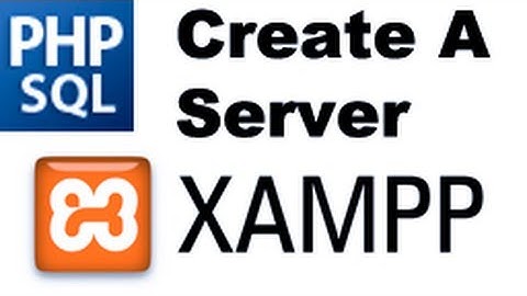PHP MySQL Tutorial: Create a Webserver on Your Computer with XAMPP -HD-