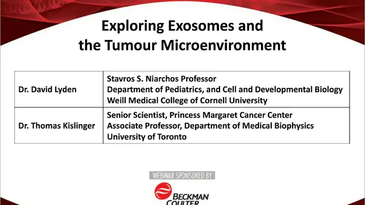 Thomas Kislinger, David Lyden   Exploring Exosomes...